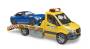 Bruder 02675 - MB Sprinter Autotransporter mit Light + Sound Modul