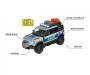 majorette Land Rover Police