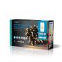 Nedis SmartLife Weihnachtsbeleuchtung / Schnur / Wi-Fi / Warmweiss / 50 LED's / 5.00 m / Android™ / IOS