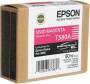 Epson Tintenpatrone vivid magenta T 580 80 ml       T 580A Druckerpatronen