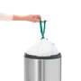 Brabantia Touch Bin - 30L - 30 L - Round - Plastic,Stainless steel - Manual - Stainless steel - 29 cm