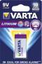 Varta 9-VOLT PROFESSIONAL LITHIUM (6122301401      1STK)