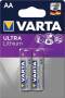 Varta MIGNON LITHIUM 1,5 V      2XAA (06106301402     2STK)