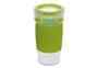 EMSA CLIP & GO - Lunch container - Adult - Green,Transparent - Plastic - Monotone - Germany