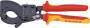 KNIPEX 95 36 250 - Hand wire/cable cutter - Red/Yellow - Steel - Black - 25 cm - 165 mm