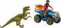 Schleich Prehistoric Animals Quad escape from Velociraptor - Boy/Girl - 4 yr(s) - Plastic - Multicolour