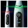 Oral-B iO 10 iO10 Elektrische Zahnbürste/Electric Toothbrush mit iOSense, Magnet-Technologie, 7 Putzmodi für Zahnpflege, 3D-Analyse, Farbdisplay & Lade-Reiseetui, Designed by Braun, stardust white 