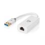 Nedis USB-A Adapter| USB 3.2 Gen 1| Stecker| RJ45 Buchse| 1 Gbps| 0.20 m| Rund - Adapter - Digital