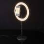 Nedis Ringlicht| 10 inch| 120 LED's| 2700 - 6700 K| Tisch| Schwarz