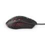 Nedis Gaming Mouse| Verdrahtet| dpi 800 1200 2400 3200 4800 7200 dpi| - Mouse - 7,200 dpi