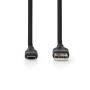 Nedis USB-KABEL  USB 2.0 (CCGB60800BK15)