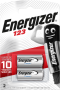 Energizer CR123/CR123A - Single-use battery - Lithium - 3 V - 2 pc(s) - 1500 mAh - Silver