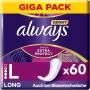 Multipack 4x always Gigapack 60 Slipeinlage Expert Daily Protect Long 