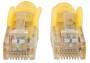 Intellinet Network Patch Cable - Cat6 - 5m - Yellow - CCA - U/UTP - PVC - RJ45 - Gold Plated Contacts - Snagless - Booted - Polybag - 5 m - Cat6 - U/UTP (UTP) - RJ-45 - RJ-45 - Yellow