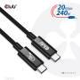 Club 3D Club3D Kabel   USB 4   Typ C  PD 240W / 4K / 20Gbps 2m St/St retail (CAC-1575)