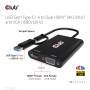Club 3D Club3D Adapter USB Typ C/A > HDMI / VGA                St/Bu retail (CSV-1611)