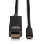 LINDY 10m USB Typ C an HDMI Adapterkabel mit HDR (43317)