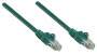 Intellinet Network Patch Cable - Cat6 - 0.5m - Green - CCA - U/UTP - PVC - RJ45 - Gold Plated Contacts - Snagless - Booted - Polybag - 0.5 m - Cat6 - U/UTP (UTP) - RJ-45 - RJ-45 - Green