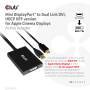 Club 3D Club3D Adapter MiniDisplayport > DVI DualLink HDCP Off St/Bu retail (CAC-1130-A)