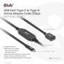 Club 3D Club3D Kabel   USB 3.2 Typ C <> USB Typ A  5Gbps St/Bu 10m retail (CAC-1538)