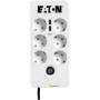 Eaton Protection Box 6 USB DIN - 6 AC outlet(s) - Type F - 220 - 250 V - 50/60 Hz - 10 A - 2500 W