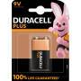 Duracell Alkaline Plus batterij 9 Volt - Battery - 9V-Block