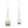 Nedis USB-KABEL A-STECKER<>MICROB 1M (CCBW60500WT10     WS)