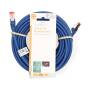 Nedis CAT6-Netzwerkkabel / RJ45 Stecker / RJ45 Stecker / S/FTP / 15.0 m / Rund / LSZH / Blau / Label