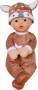 Zapf BABY born for babies Sleepy Reh 30cm