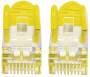 Intellinet Network Patch Cable - Cat6A - 2m - Yellow - Copper - S/FTP - LSOH / LSZH - PVC - RJ45 - Gold Plated Contacts - Snagless - Booted - Polybag - 2 m - Cat6a - S/FTP (S-STP) - RJ-45 - RJ-45 - Yellow