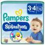 Multipack Pampers Windeln 8x12 Stück = 96 Stück Größe 3-4, Splashers Baby Shark Limited Edition, Einweg-Schwimmwindeln, für sicheren Schutz im Wasser