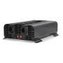 Nedis Power Inverter reine Sinus-Wellen / Eingangsspannung: 12 V DC / Geräteausgangsanschluss: Type F (CEE 7/3) / USB-A / USB-C™ / 230 V AC 50 Hz / 2000 W / Spitzenleistung: 4000 W / Schraubklemme / Reine Sinuswelle / Düse / Schwarz