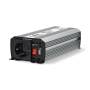 Nedis Power Inverter änderte Sinus-Wellen / Eingangsspannung: 12 V DC / Geräteausgangsanschluss: Type F (CEE 7/3) / USB-A / 230 V AC 50 Hz / 600 W / Spitzenleistung: 1200 W / Batterieklemmen + Zigarettenanzünder / Silber