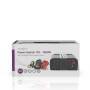 Nedis Power Inverter änderte Sinus-Wellen / Eingangsspannung: 12 V DC / Geräteausgangsanschluss: Type F (CEE 7/3) / USB-A / 230 V AC 50 Hz / 1000 W / Spitzenleistung: 2000 W / Schraubklemme / Silber