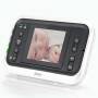 Alecto DVM-75 Video-Babyphone mit 2,4" Farbdisplay weiß/anthrazit