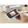 Alecto DVM-75 Video-Babyphone mit 2,4" Farbdisplay weiß/anthrazit