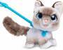 FurReal Friends furReal Walk-A-Lots Kätzchen interaktives Funktionsplüschtier (20 cm) mit Bewegungs-