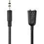 Nedis Stereo-Audiokabel| 3.5 mm Stecker| 2x 3.5 Buchse| Vernickelt| 0.20 m| rund| - Audio/Multimedia