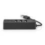 Nedis USB-HUB 1X USB-A  3X USB A (CCGB60250BK01)