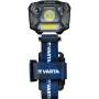 Varta WORK FLEX MOTION SENSOR H20 - Headband flashlight - Black - Blue - 2 m - IP54 - LED - 3 W