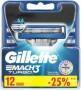 Gillette Mach 3 Turbo Rasierklingen 12er