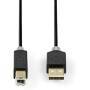 Nedis USB-KABEL A-STECK.<>B-STECK.2M (CCBW60100AT20   ANTH)