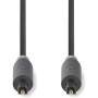 Nedis Optisches Audiokabel| Toslink Stecker|| 2.00 m| rund| PVC|