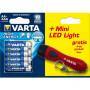 Varta 4XAA + 4XAAA +  MINI LED LIGHT (VARTA HIGH ENERGY ON)