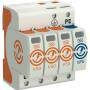 OBO V50-3+NPE-280 - 230 V - 80000 A - 1300 V - Orange - White - Plastic - 588 g