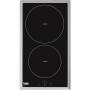 BEKO HDMI 32400 DTX - Black - Built-in - Zone induction hob - 2 zone(s) - 2 zone(s) - 1400 W