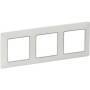 Legrand VLIFE 3FACH RAHMEN UW/CHROM (754033)