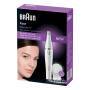 Braun Face 810 - White - 10 tweezers - Cheeks,Chin,Forehead - 0.02 mm - 138 g - 57 mm