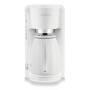 ROWENTA Thermo - Drip coffee maker - 1.25 L - Ground coffee - 850 W - White