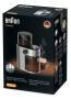 BRAUN KG7070 Kaffeemühle Bohnenbehälter (220g) 110W Edelstahl